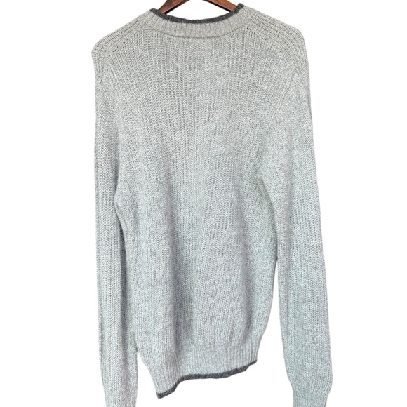 Peruvian Link 100% Alpaca Gray Crewneck Sweater Sz S - Picture 3 of 7